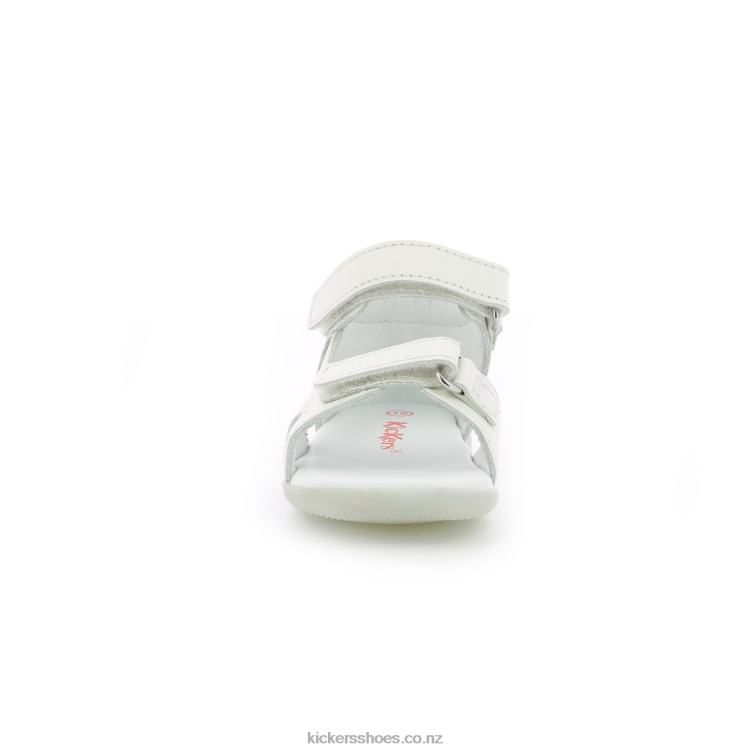 Kickers Kids Binsia-2 White NPZDR411