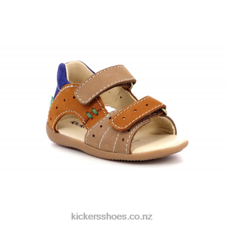 Kickers Kids Boping-2 Dark Beige NPZDR435