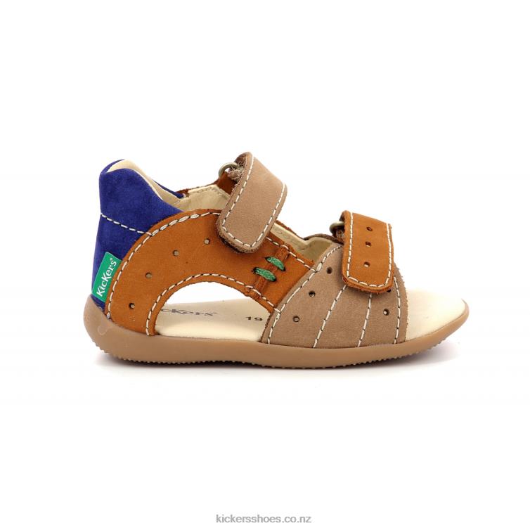 Kickers Kids Boping-2 Dark Beige NPZDR435