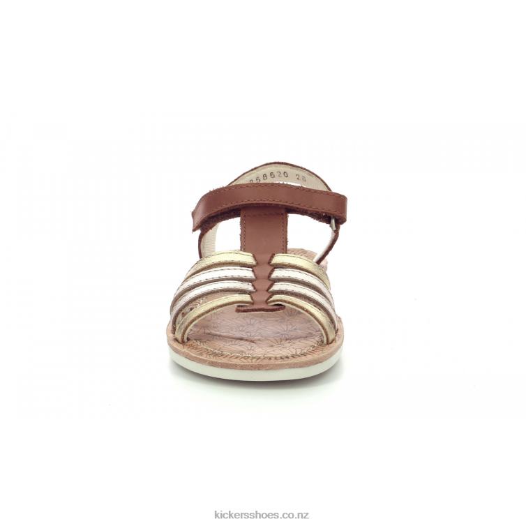 Kickers Kids Cosmetick Brown NPZDR483