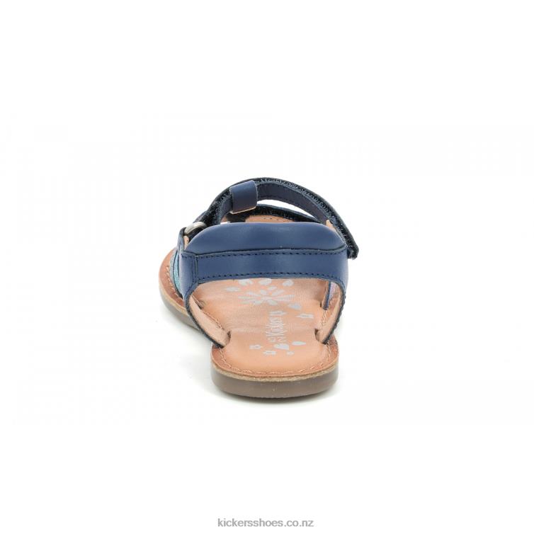 Kickers Kids Diamanto Dark Blue Metallized NPZDR400