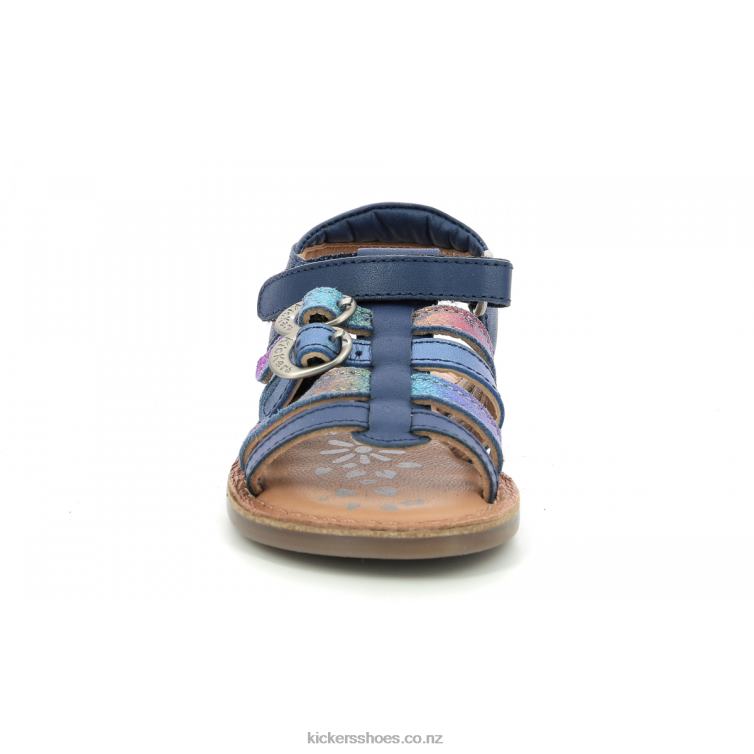 Kickers Kids Diveta Dark Blue Metallized NPZDR430