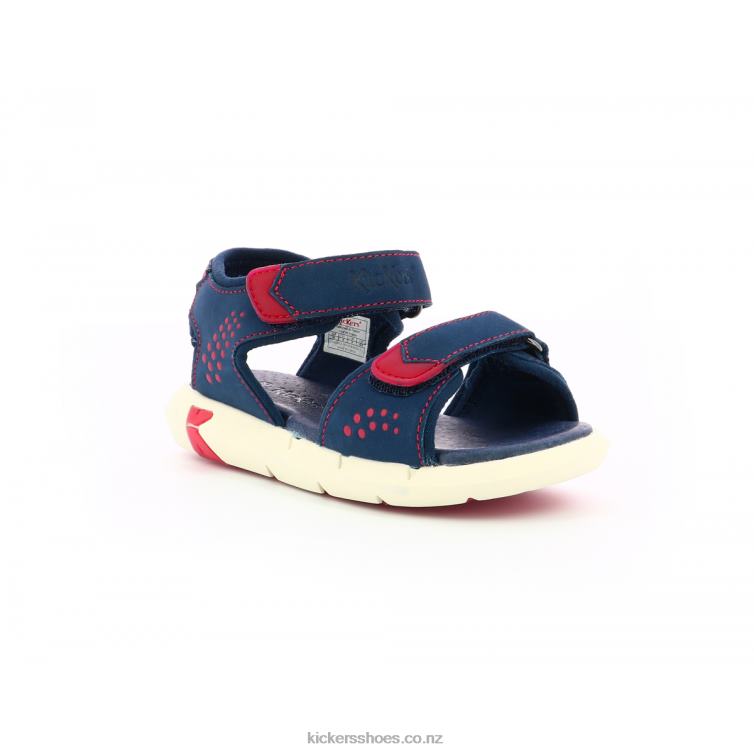 Kickers Kids Jumangap Navy Red NPZDR377