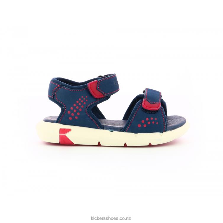 Kickers Kids Jumangap Navy Red NPZDR377
