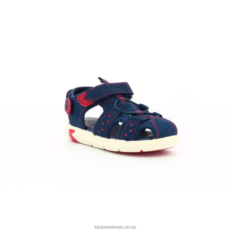 Kickers Kids Jumange Navy Red NPZDR492