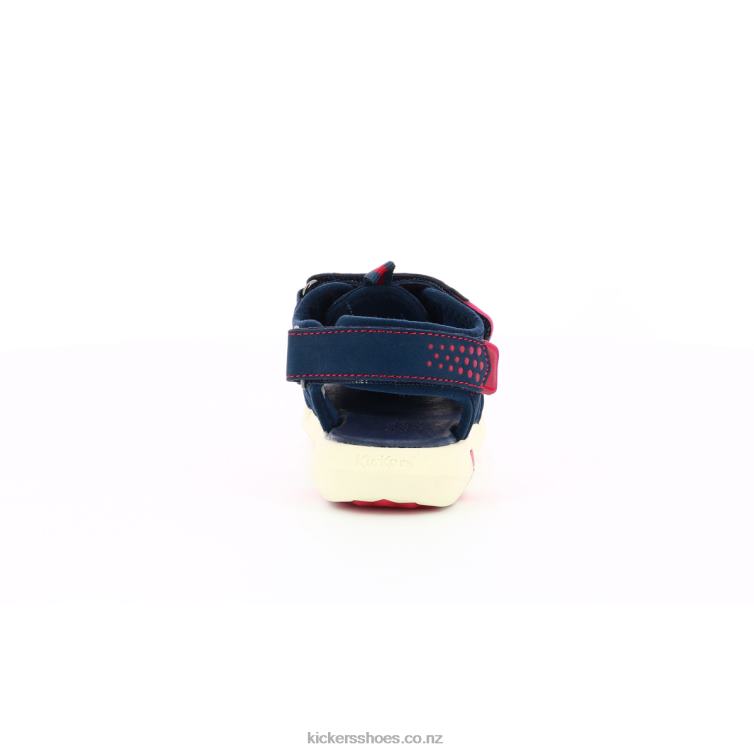 Kickers Kids Jumange Navy Red NPZDR492
