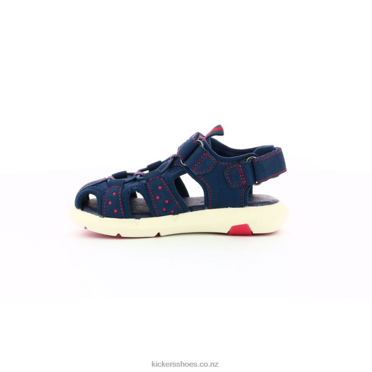 Kickers Kids Jumange Navy Red NPZDR492