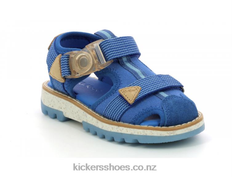 Kickers Kids Kickclic Blue NPZDR452