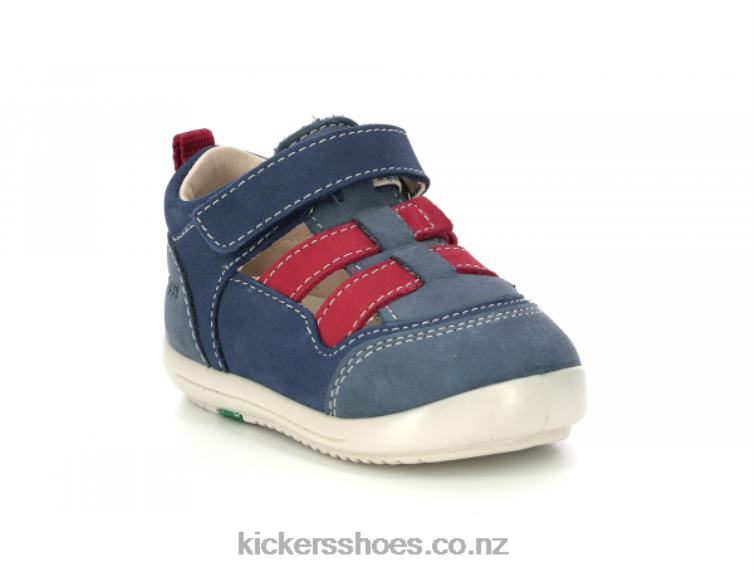Kickers Kids Klony Blue Red NPZDR418