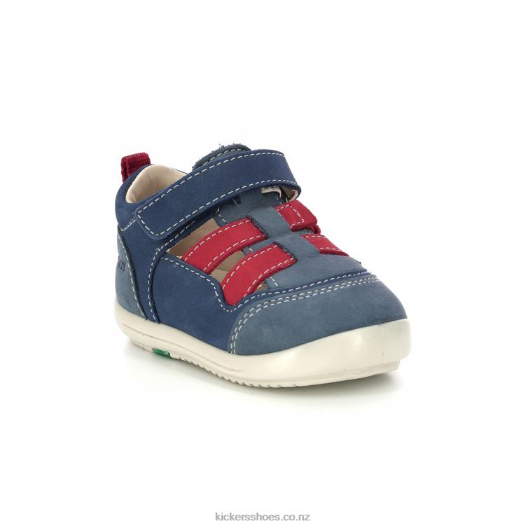 Kickers Kids Klony Blue Red NPZDR418