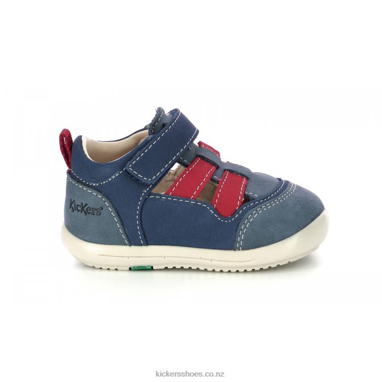 Kickers Kids Klony Blue Red NPZDR418