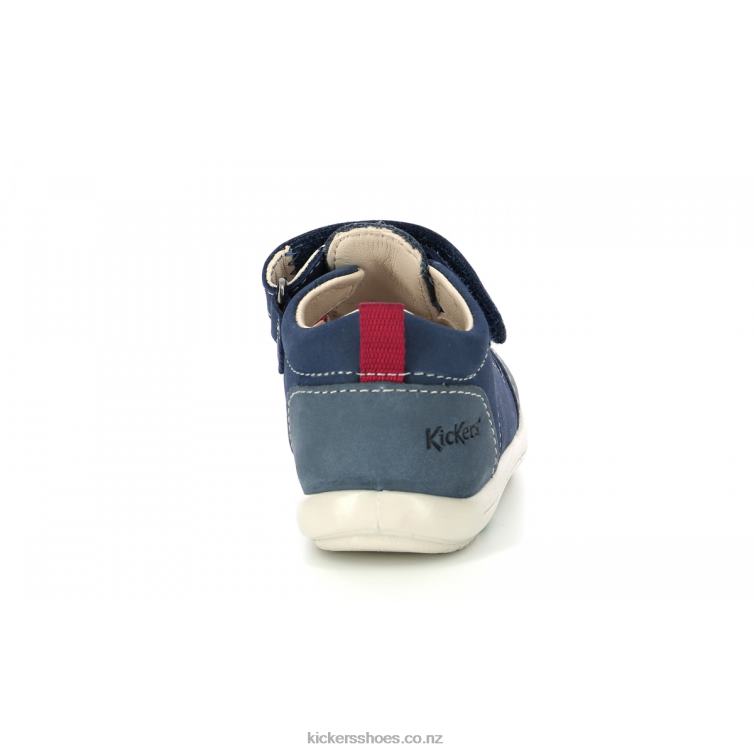 Kickers Kids Klony Blue Red NPZDR418