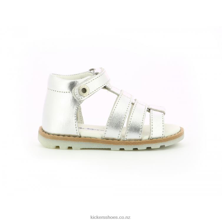 Kickers Kids Noopi Silver NPZDR462