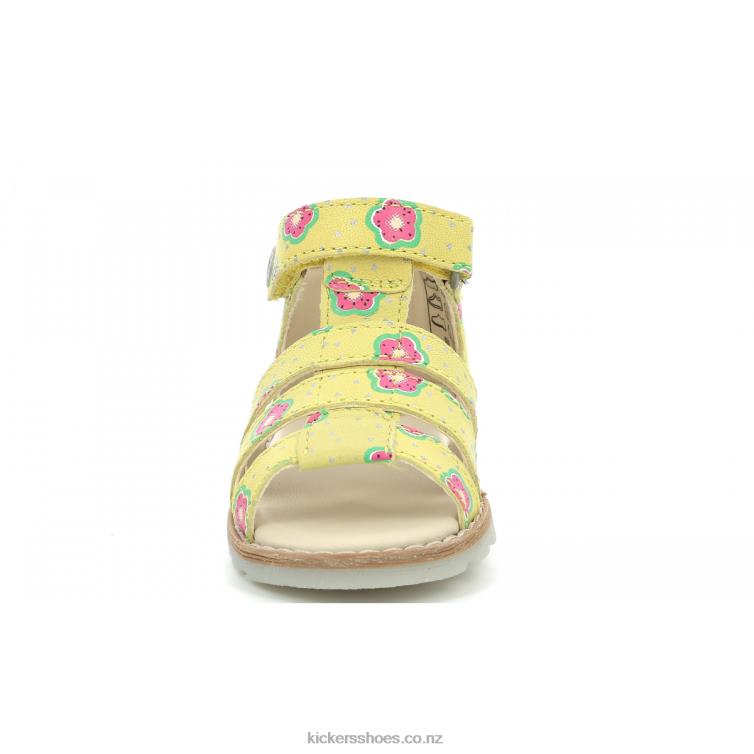 Kickers Kids Noopi Yellow Flower NPZDR389
