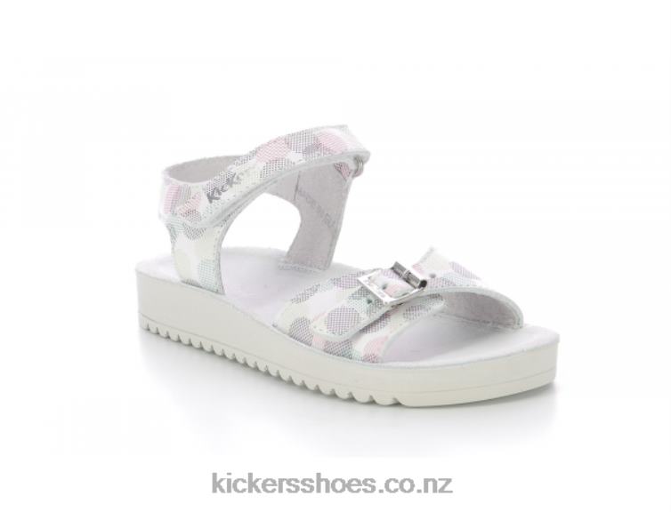 Kickers Kids Odyssa White Dots Multico NPZDR431