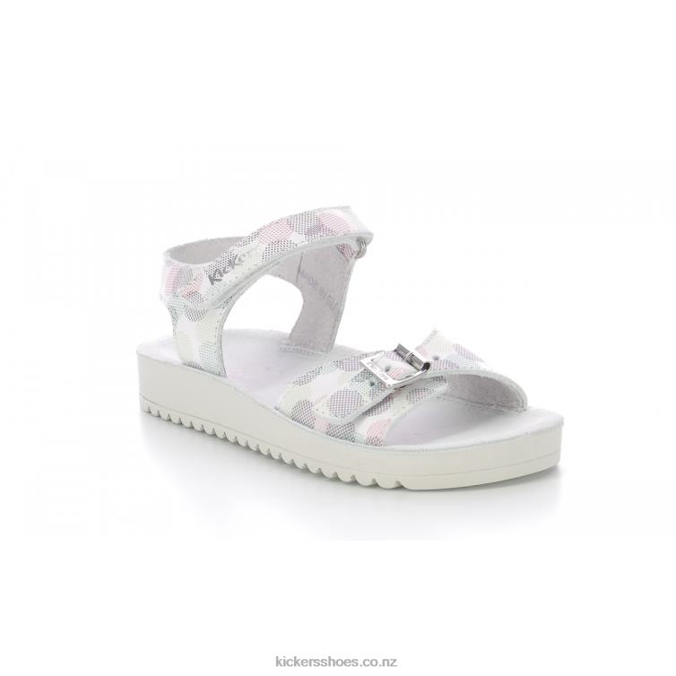 Kickers Kids Odyssa White Dots Multico NPZDR431
