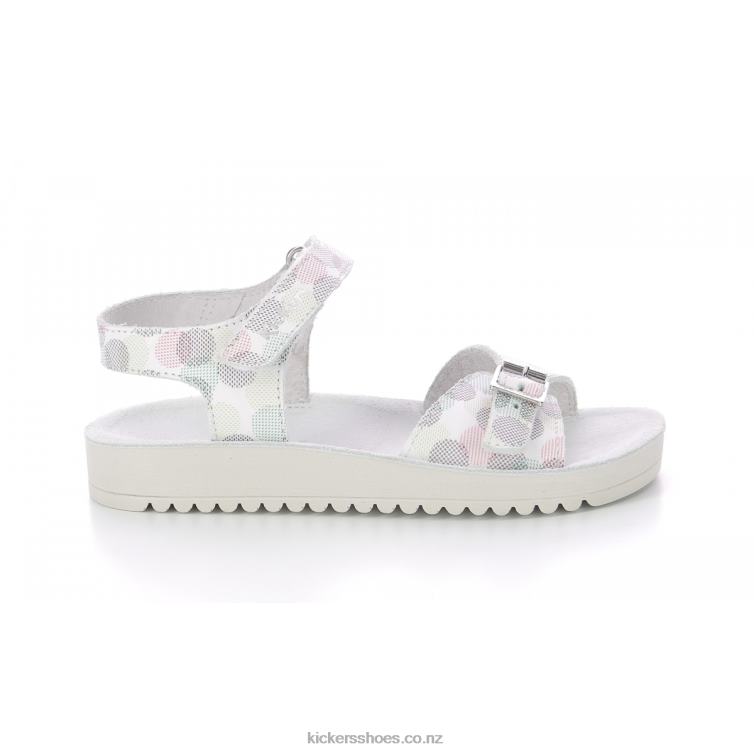 Kickers Kids Odyssa White Dots Multico NPZDR431