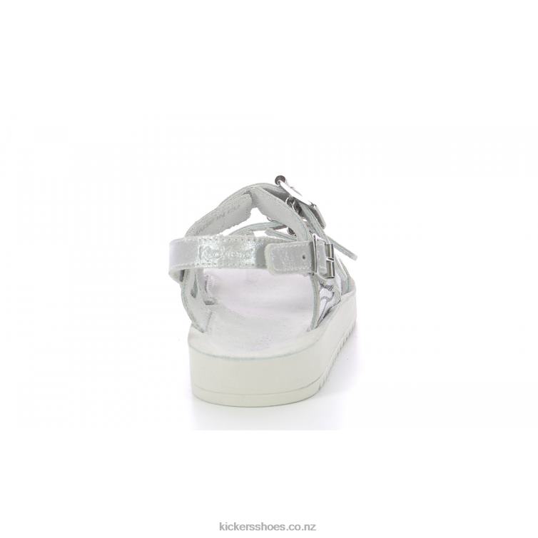 Kickers Kids Odysummer Silver Zebra NPZDR486