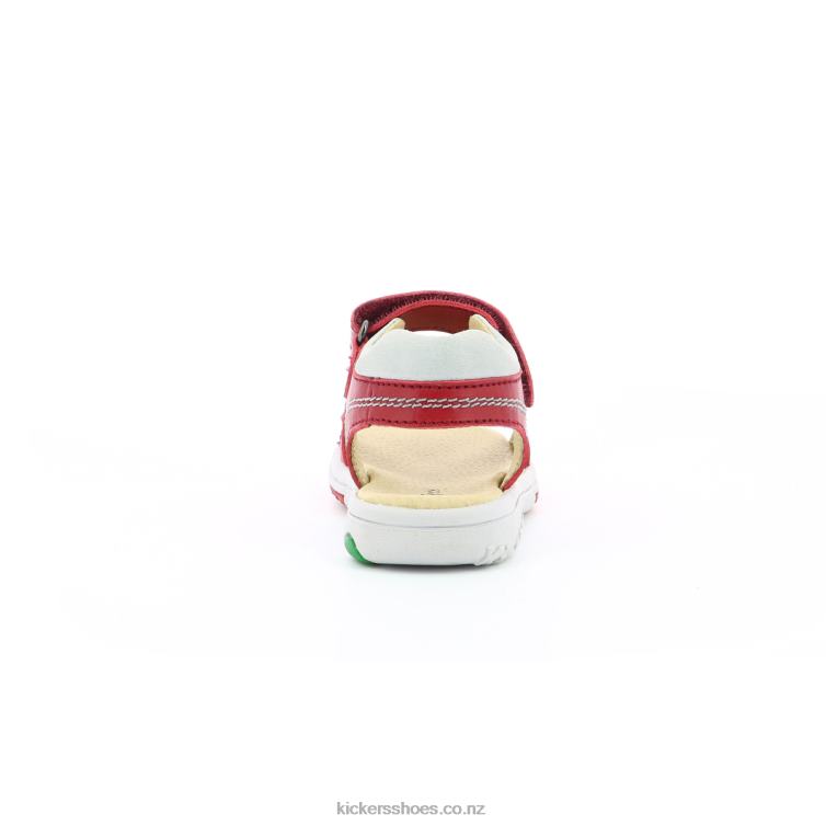 Kickers Kids Platino Red Grey NPZDR386