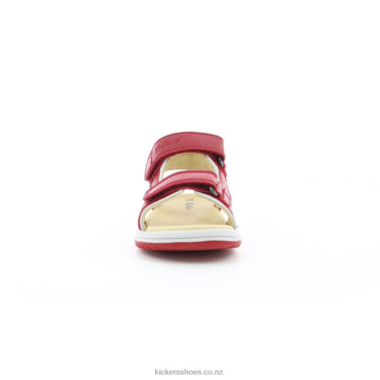 Kickers Kids Platino Red Grey NPZDR386
