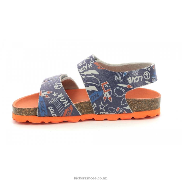 Kickers Kids Summerkro Navy Street NPZDR453
