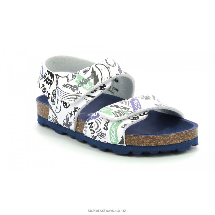 Kickers Kids Summerkro White Street NPZDR454