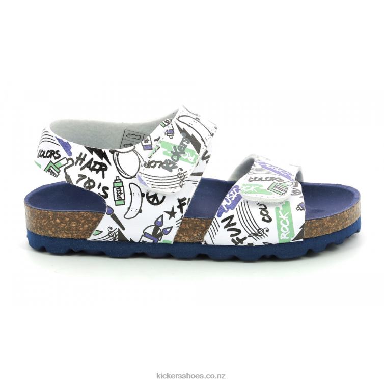 Kickers Kids Summerkro White Street NPZDR454