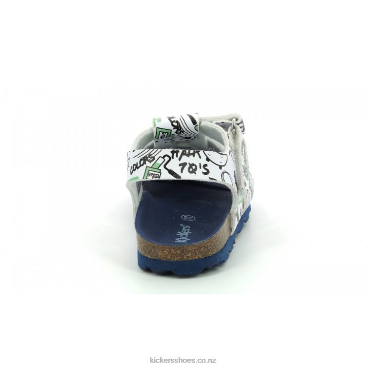 Kickers Kids Summertan White Street NPZDR396