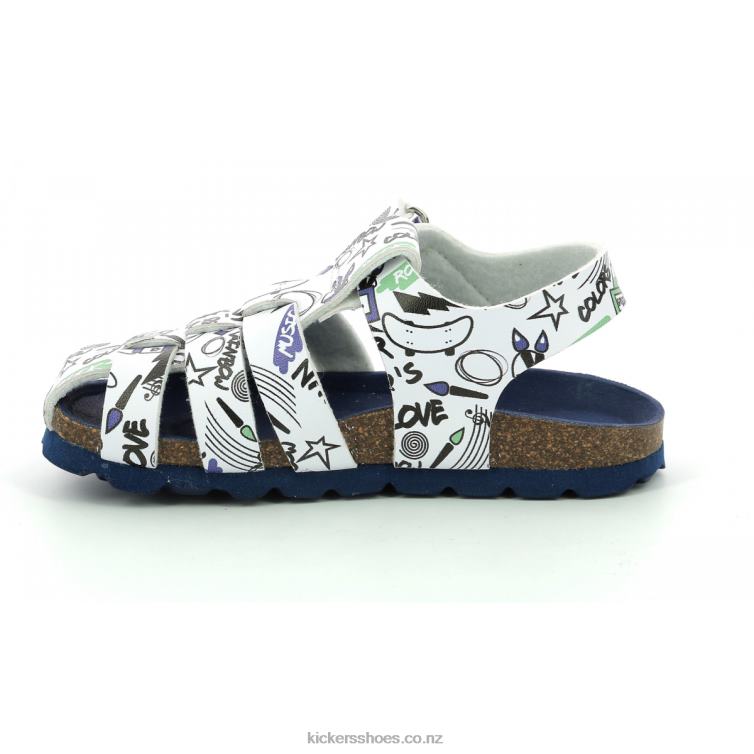 Kickers Kids Summertan White Street NPZDR396