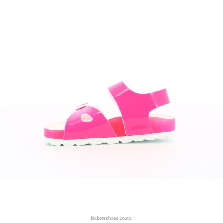 Kickers Kids Sunkro Pink White NPZDR760