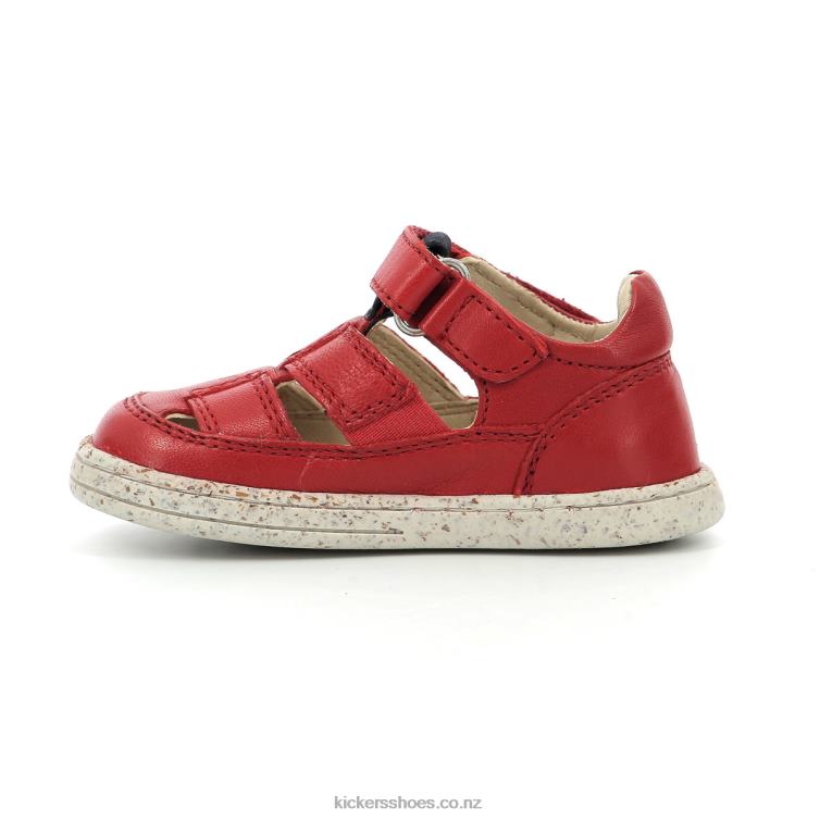 Kickers Kids Tractus Red Navy NPZDR461