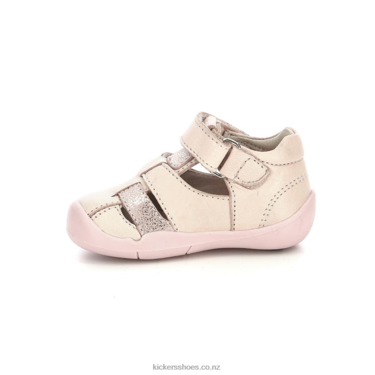 Kickers Kids Wasabou Light Pink Metallized NPZDR457