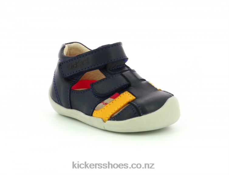 Kickers Kids Wasabou Navy Other NPZDR447