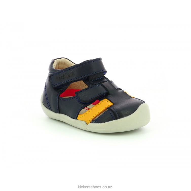 Kickers Kids Wasabou Navy Other NPZDR447