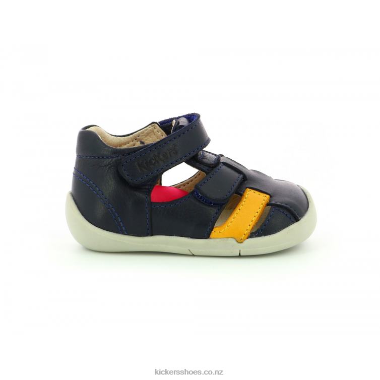 Kickers Kids Wasabou Navy Other NPZDR447