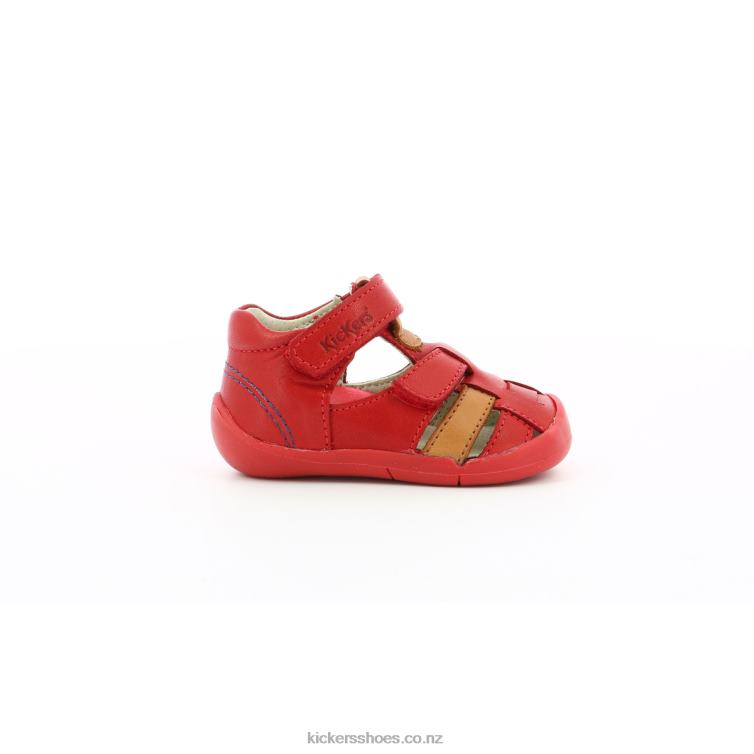 Kickers Kids Wasabou Red Camel NPZDR436