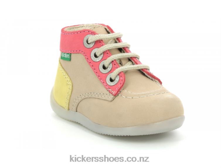 Kickers Kids Bonbon-2 Dark Beige NPZDR809