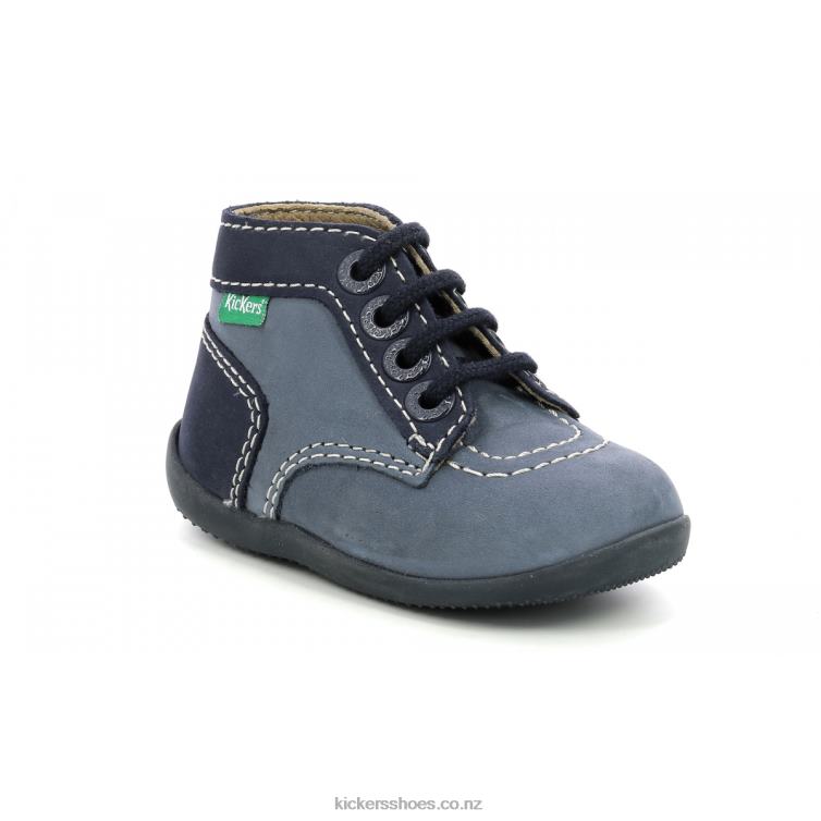 Kickers Kids Bonbon-2 Denim Blue NPZDR852