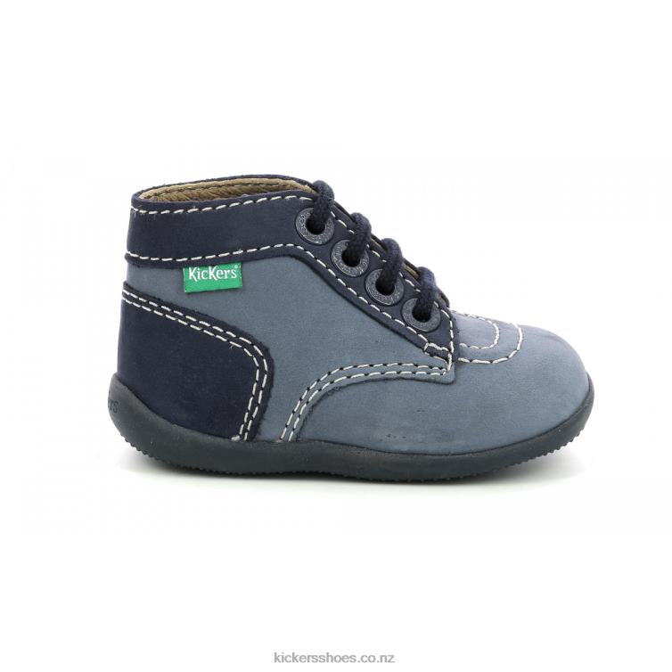 Kickers Kids Bonbon-2 Denim Blue NPZDR852