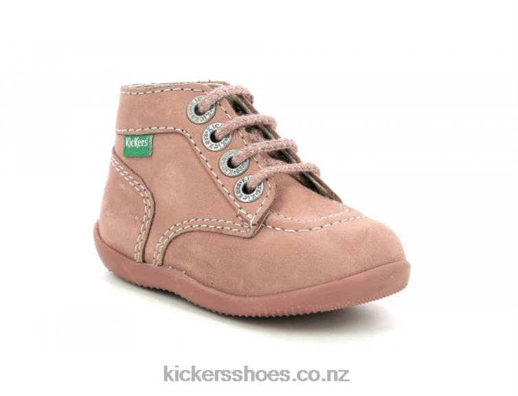Kickers Kids Bonbon-2 Light Pink NPZDR872