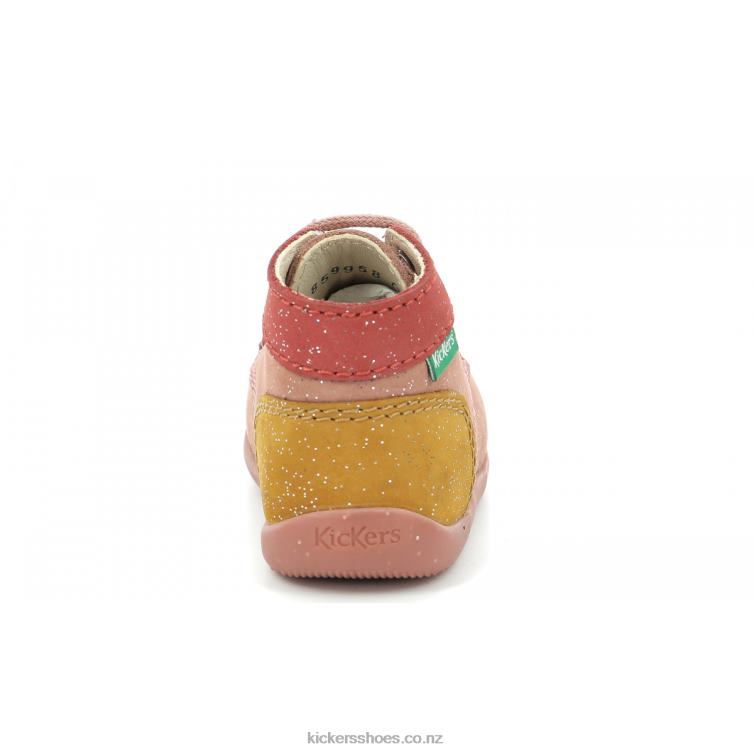 Kickers Kids Bonbon-2 Pink Red Yellow NPZDR810