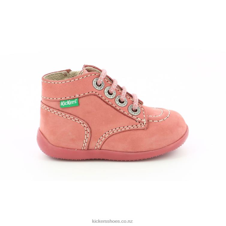 Kickers Kids Bonzip-2 Light Pink NPZDR859
