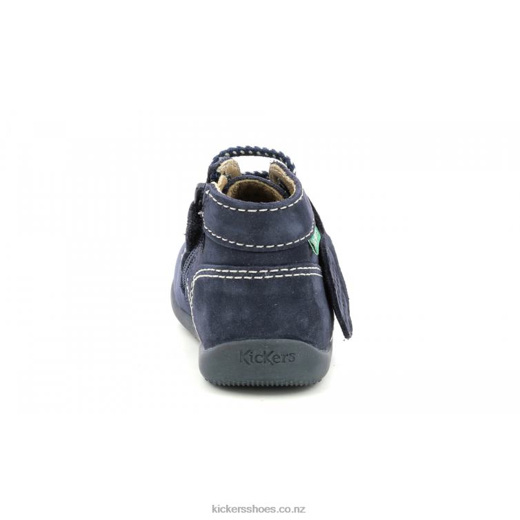 Kickers Kids Bonzip-2 Navy NPZDR858
