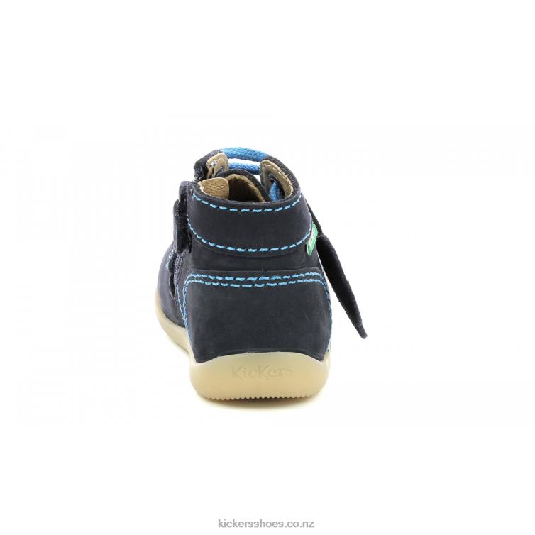 Kickers Kids Bonzip-2 Navy Other NPZDR860