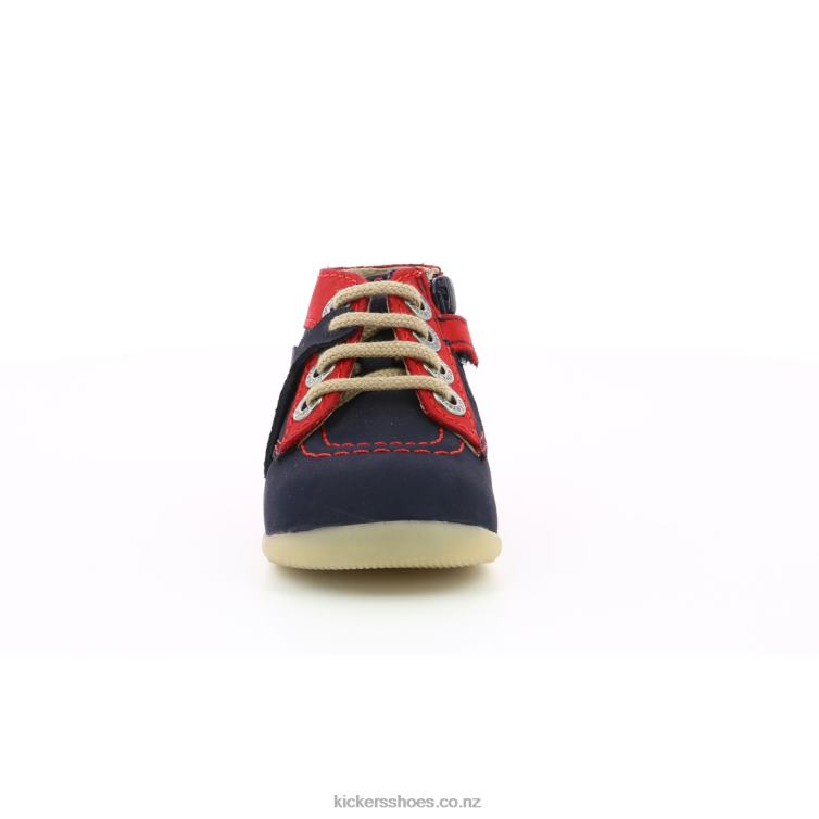 Kickers Kids Bonzip-2 Navy Other NPZDR899