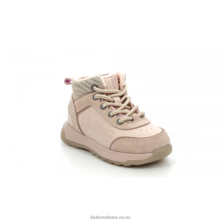 Kickers Kids Kickfauna Light Pink NPZDR843