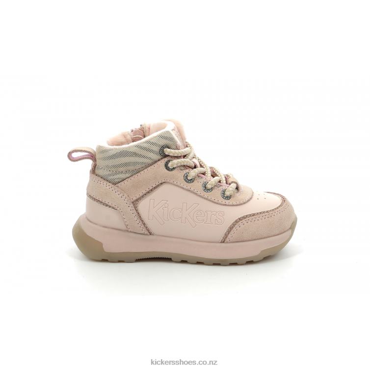 Kickers Kids Kickfauna Light Pink NPZDR843