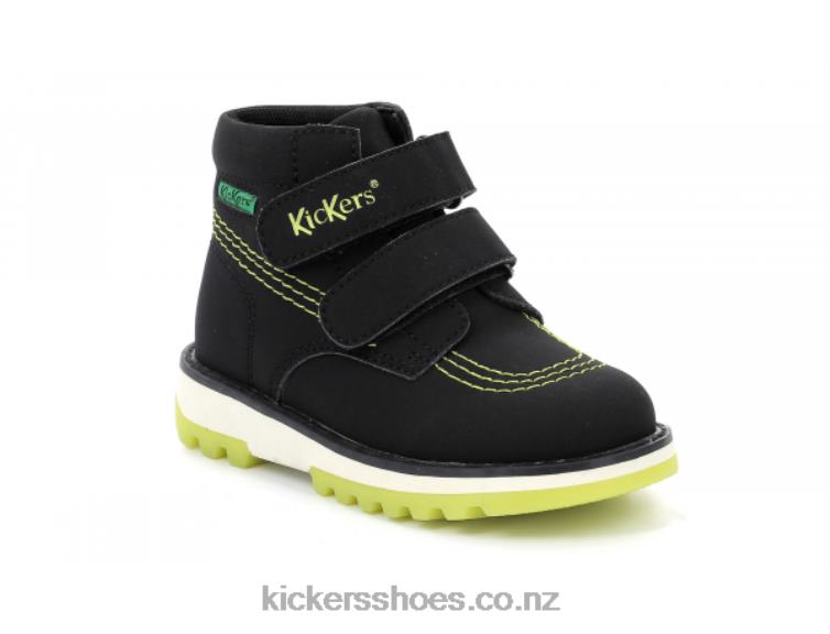 Kickers Kids Kickfun Black NPZDR813