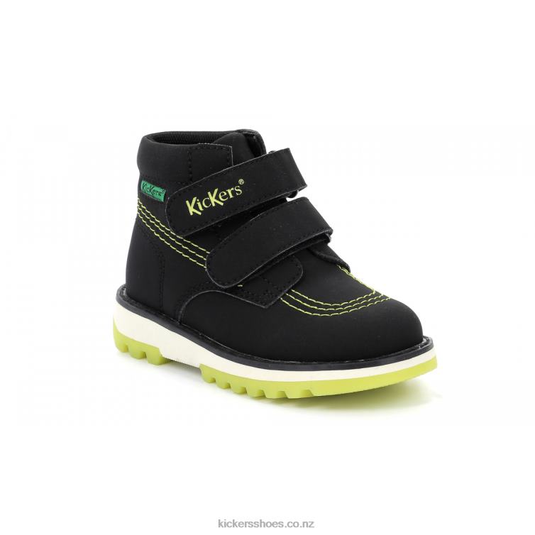Kickers Kids Kickfun Black NPZDR813