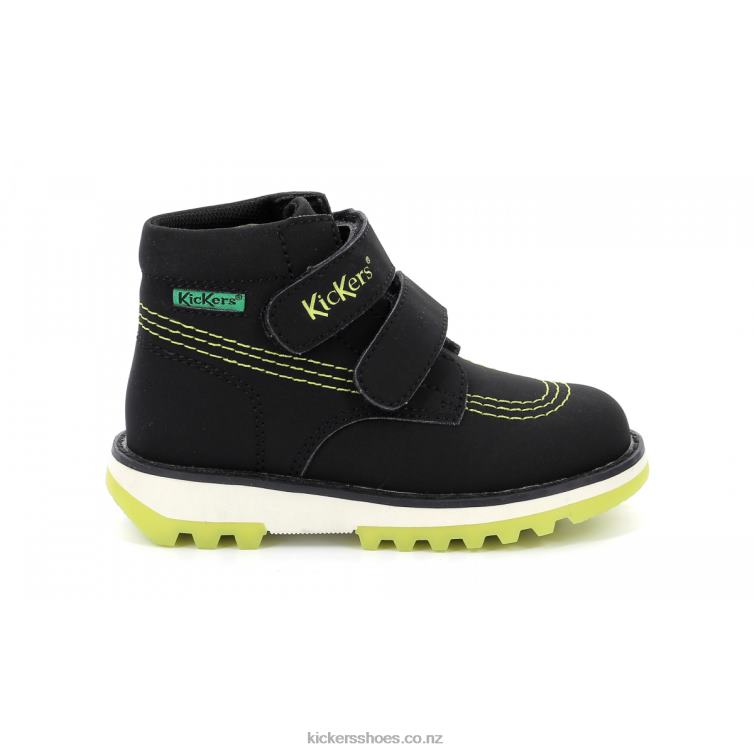 Kickers Kids Kickfun Black NPZDR813